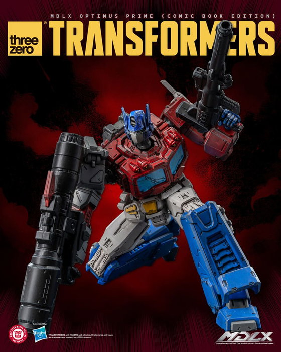 ThreeZero Transformers figurine MDLX Optimus Prime (Comic Book Edition) 18 cm ThreeZero Transformers figurine MDLX Optimus Prime (Comic Book Edition) 18 cm