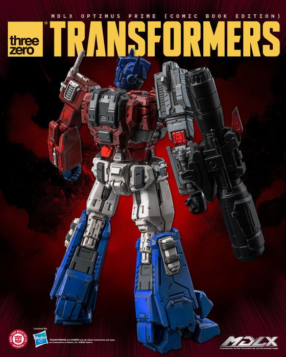 ThreeZero Transformers figurine MDLX Optimus Prime (Comic Book Edition) 18 cm ThreeZero Transformers figurine MDLX Optimus Prime (Comic Book Edition) 18 cm