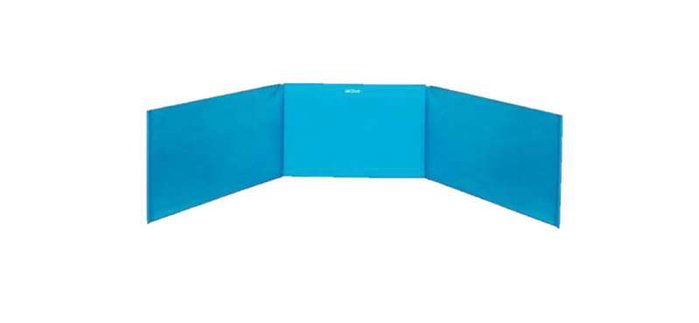 Color Baby - Brise-vent avec protection UV, dimensions 300 x 75/85 cm, plastique, polyester et aluminium, à partir de 3 ans Color Baby - Brise-vent avec protection UV, dimensions 300 x 75/85 cm, plastique, polyester et aluminium, à partir de 3 ans