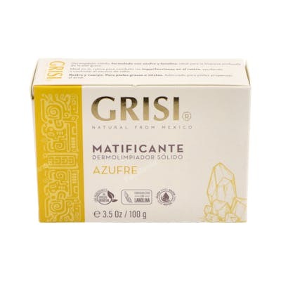 Grisi Dermojabon Azufre Savon au Soufre 100g Grisi Dermojabon Azufre Savon au Soufre 100g