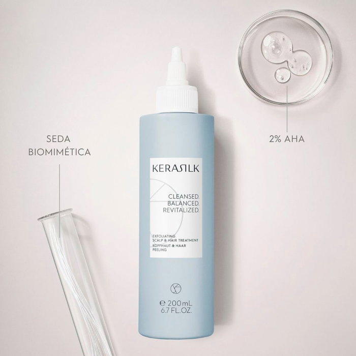 Kerasilk Soin exfoliant pré-shampooing pour cuir chevelu et cheveux 200 ml Kerasilk Soin exfoliant pré-shampooing pour cuir chevelu et cheveux 200 ml