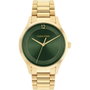 Calvin Klein 25200229 - Montre Homme Dorée et Cadran Vert
