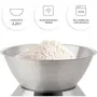 ADE Balance de cuisine digitale Hanna, 5 kg / 2.25 L, bol inclus, fonction tare, dimensions 23 x 16.5 cm, acier inoxydable, piles AAA incluses