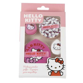Cerdá Eponge de maquillage Hello Kitty en forme de personnage - Pour enfants à partir de 36 mois, Couleur Rose