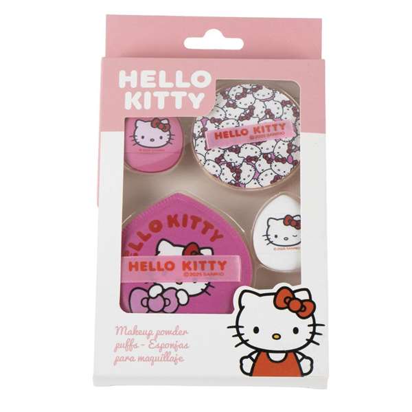 Cerdá Eponge de maquillage Hello Kitty en forme de personnage - Pour enfants à partir de 36 mois, Couleur Rose Cerdá Eponge de maquillage Hello Kitty en forme de personnage - Pour enfants à partir de 36 mois, Couleur Rose