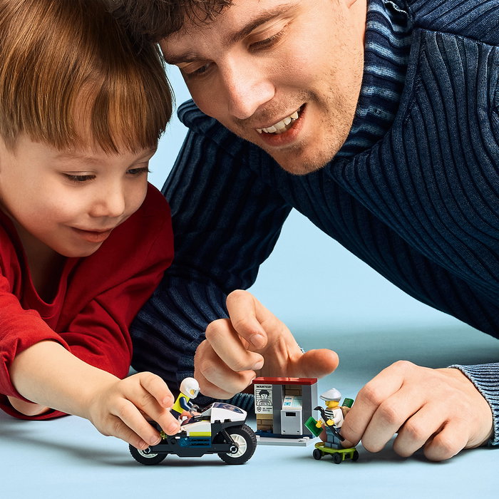 LEGO City Persecución en Moto de Policía 60455