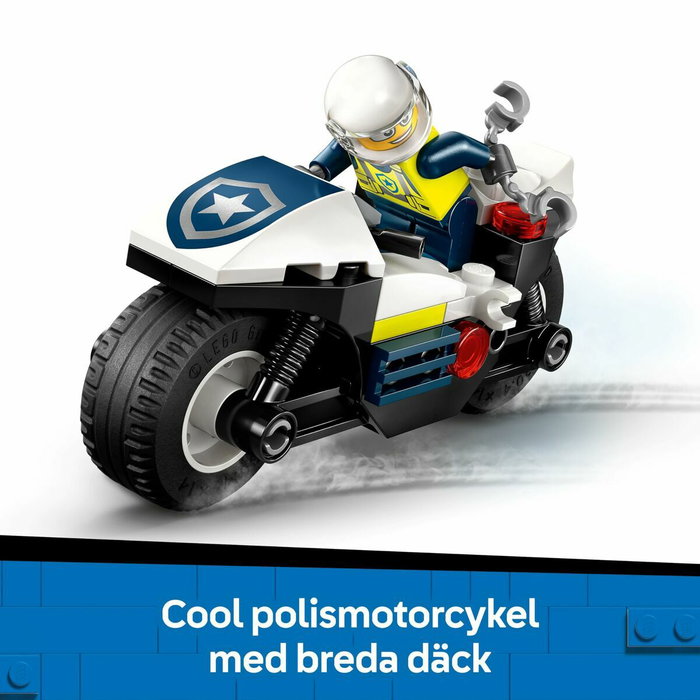 LEGO City Persecución en Moto de Policía 60455