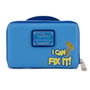 Loungefly Portefeuille Disney Wreck-It Ralph Fix-It Felix, Cuir Vegan, Fermeture Éclair, 4 Fentes Cartes