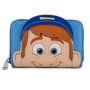 Loungefly Portefeuille Disney Wreck-It Ralph Fix-It Felix, Cuir Vegan, Fermeture Éclair, 4 Fentes Cartes