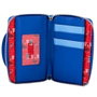 Loungefly Portefeuille Disney Wreck-It Ralph Fix-It Felix, Cuir Vegan, Fermeture Éclair, 4 Fentes Cartes
