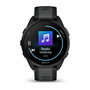 Garmin Forerunner 165 Music Montre Connectée GPS Noir Gris - Smartwatch Running avec Musique Intégrée, AMOLED, Autonomie 11 Jours