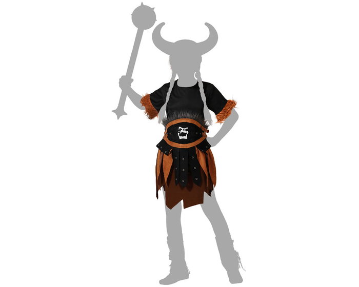 BigBuy Carnival Déguisement de Guerrière Viking pour Fille BigBuy Carnival Déguisement de Guerrière Viking pour Fille