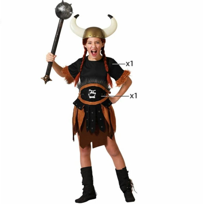 BigBuy Carnival Déguisement de Guerrière Viking pour Fille BigBuy Carnival Déguisement de Guerrière Viking pour Fille