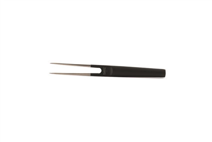 Berghoff 3900005 Teneur de Trancher 17 cm en Acier Inoxidable - Fourchette à Découper et Servir la Viande Ergonomique