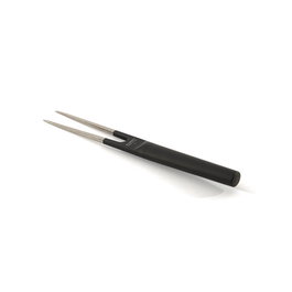 Berghoff 3900005 Teneur de Trancher 17 cm en Acier Inoxidable - Fourchette à Découper et Servir la Viande Ergonomique