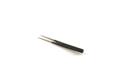 Berghoff 3900005 Teneur de Trancher 17 cm en Acier Inoxidable - Fourchette à Découper et Servir la Viande Ergonomique