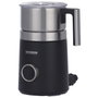 Severin Mousseur à lait à induction SM 3587 en acier inoxydable noir et argent