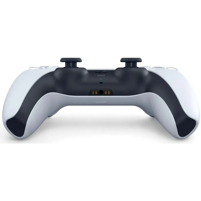 Sony Manette sans fil DualSense blanche pour PS5 et PC avec retour haptique, gâchettes adaptatives et microphone intégré