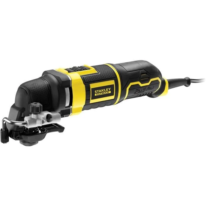 STANLEY FATMAX Outil oscillatoire multifonction FME650K-QS, 300W, pour découpe, ponçage, grattage, avec 20 accessoires