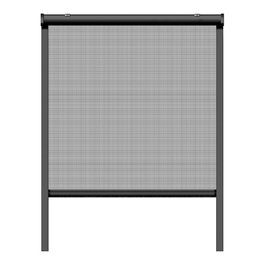 Schellenberg Moustiquaire enroulable anthracite 160 x 160 cm