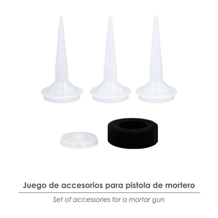 WOLFPACK LINEA PROFESIONAL Jeu d'accessoires pour pistolet à mortier Target 660 CC