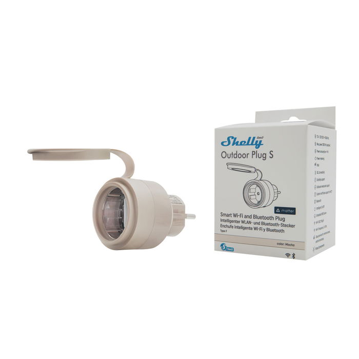 Prise Intelligente Shelly S3PL-20112EU Wi-Fi
