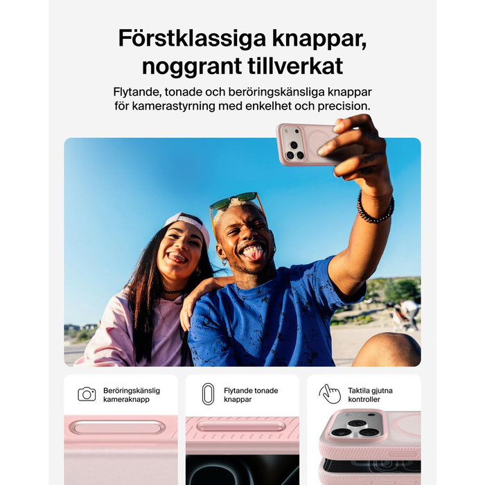 Belkin Protection pour téléphone portable iPhone 17 Pro Rose Apple