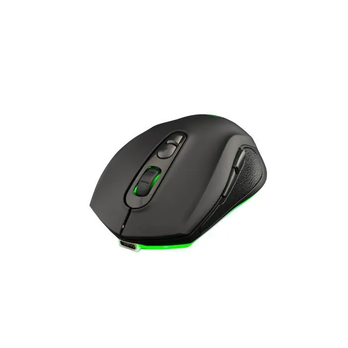 The G-Lab Souris Gamer sans fil KULT-KRYPTON - Noir, 6400 DPI, éclairage RGB 7 couleurs, pour PC Gaming The G-Lab Souris Gamer sans fil KULT-KRYPTON - Noir, 6400 DPI, éclairage RGB 7 couleurs, pour PC Gaming