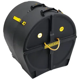 HARDCASE Estuche Hardcase Bombo 18 pouces avec roues
