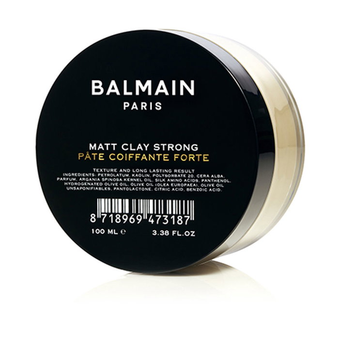 Balmain Hair - Matt Clay Pâte à modeler forte pour cheveux - Finition mate et tenue robuste - Pour cheveux épais et résistants - 100 ml Balmain Hair - Matt Clay Pâte à modeler forte pour cheveux - Finition mate et tenue robuste - Pour cheveux épais et résistants - 100 ml