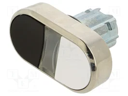SIEMENS SIRIUS ACT Commutateur double 22mm blanc/noir