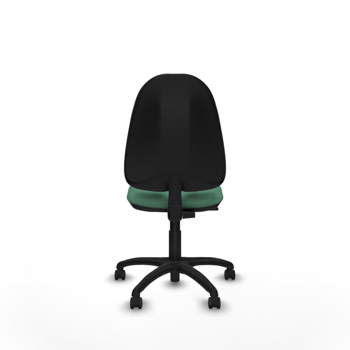 PIQUERAS Y CRESPO Chaise de bureau Algarra vert émeraude sans accoudoirs