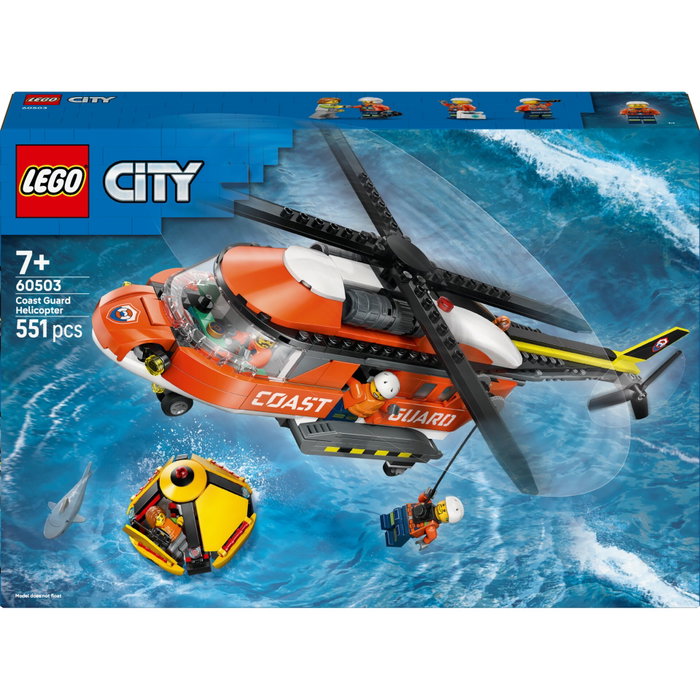 LEGO City 60503 L'hélicoptère des garde-côtes LEGO City 60503 L'hélicoptère des garde-côtes