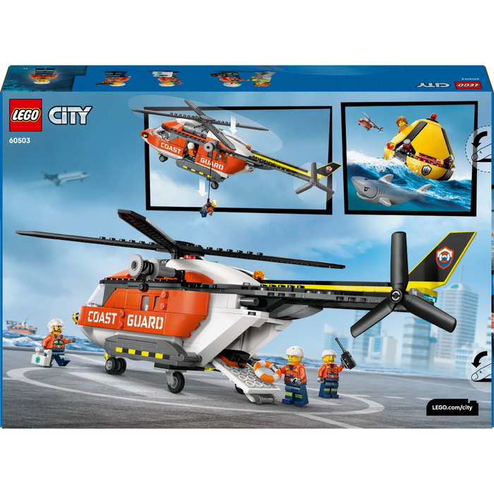 LEGO City 60503 L'hélicoptère des garde-côtes LEGO City 60503 L'hélicoptère des garde-côtes