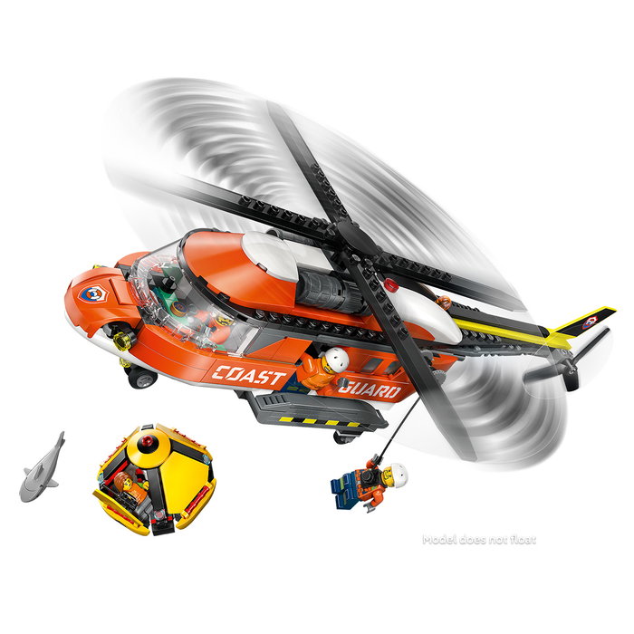 LEGO City 60503 L'Hélicoptère des Garde-Côtes