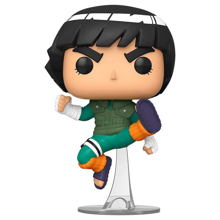 FUNKO POP Figurine Naruto Rock Lee Exclusive en Vinyle 9cm avec Boîte Cadeau Fenêtrée