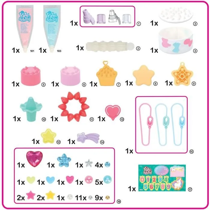 Epoch L'Atelier de Création 32331 - Jeu Culinaire Pati-School pour Débutants - Pâte Modelable et Décors de Gâteaux à Créer Epoch L'Atelier de Création 32331 - Jeu Culinaire Pati-School pour Débutants - Pâte Modelable et Décors de Gâteaux à Créer