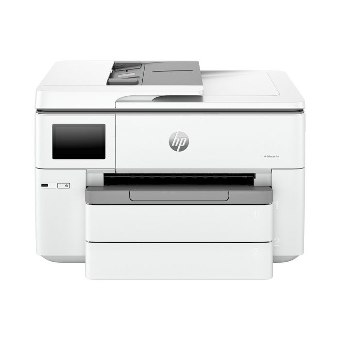 HP Imprimante tout-en-un couleur OfficeJet Pro 9730e - Impression, numérisation, copie jusqu'au format A3 - Sans fil, écran tactile, recto verso automatique