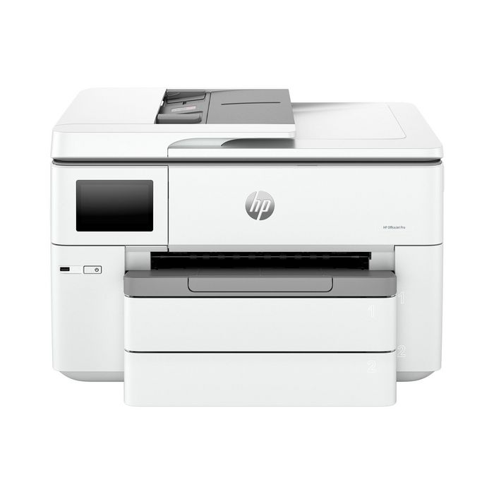HP Imprimante tout-en-un couleur OfficeJet Pro 9730e - Impression, numérisation, copie jusqu'au format A3 - Sans fil, écran tactile, recto verso automatique