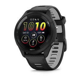 Garmin Forerunner 265 Montre GPS Running avec écran AMOLED - Noir / 010-02810-10