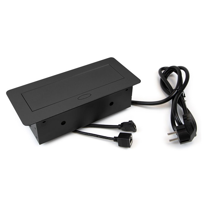 Emuca Multiconnecteur Atom 26 A+C Noir