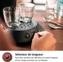 Philips Senseo CSA210/61 Machine à café à dosettes Original Plus Noir intense avec technologie Booster d'arômes et Crema plus, prépare 2 tasses