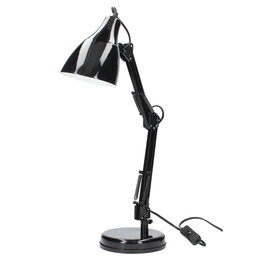 GSC Evolution Flexo de bureau Focus E27 Noir