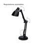 GSC Evolution Flexo de bureau Focus E27 Noir