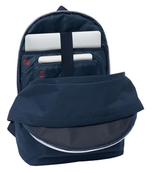 Safta Sac à dos double pour ordinateur portable 15,6 pouces avec chargeur USB, modèle El Ganso "Classic" 31 x 44 x 18 cm