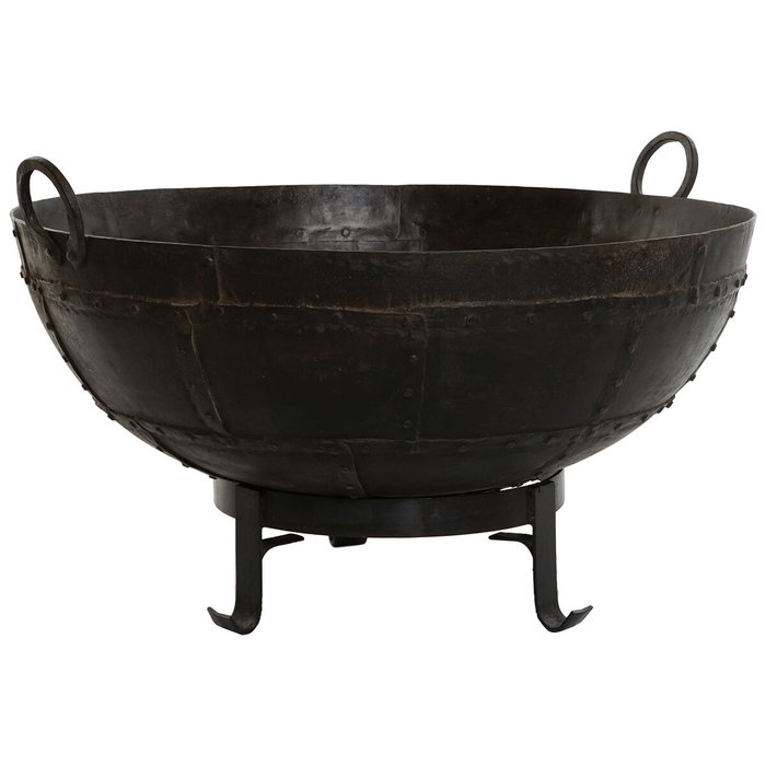 Home ESPRIT Cache-pot Marron en Fer 100 x 90 x 64 cm Home ESPRIT Cache-pot Marron en Fer 100 x 90 x 64 cm