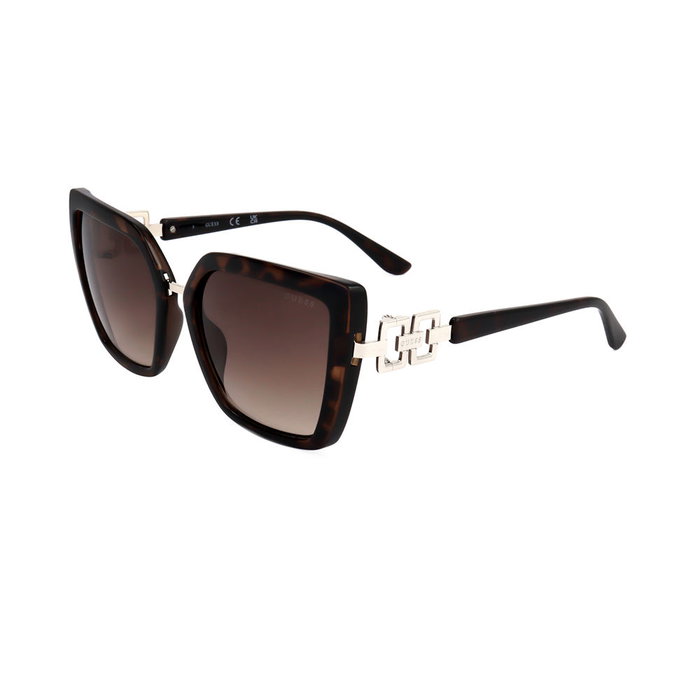 Guess GF00039 Lunettes de soleil femme 55 mm Monture plastique Branches métal Protection UV400 135 mm