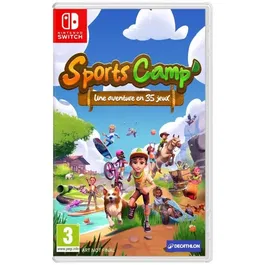 Just For Games Sports Camp Une Aventure en 35 Jeux - Party Game Nintendo Switch | 35 Activités, Mode Multijoueur et Solo, Monde Ouvert