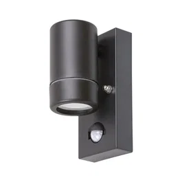 RABALUX Medina Applique Extérieure avec Capteur IP44 1xGU10 Noir MAT RAB-8834