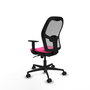 Piqueras y Crespo Chaise de Bureau Jorquera Rose et Gris